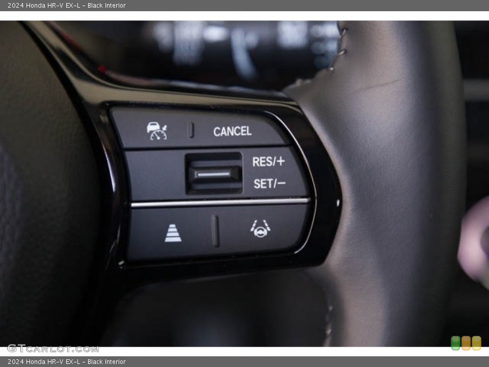 Black Interior Steering Wheel for the 2024 Honda HR-V EX-L #146397308