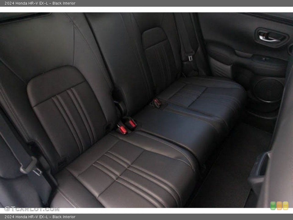 Black Interior Rear Seat for the 2024 Honda HR-V EX-L #146397387