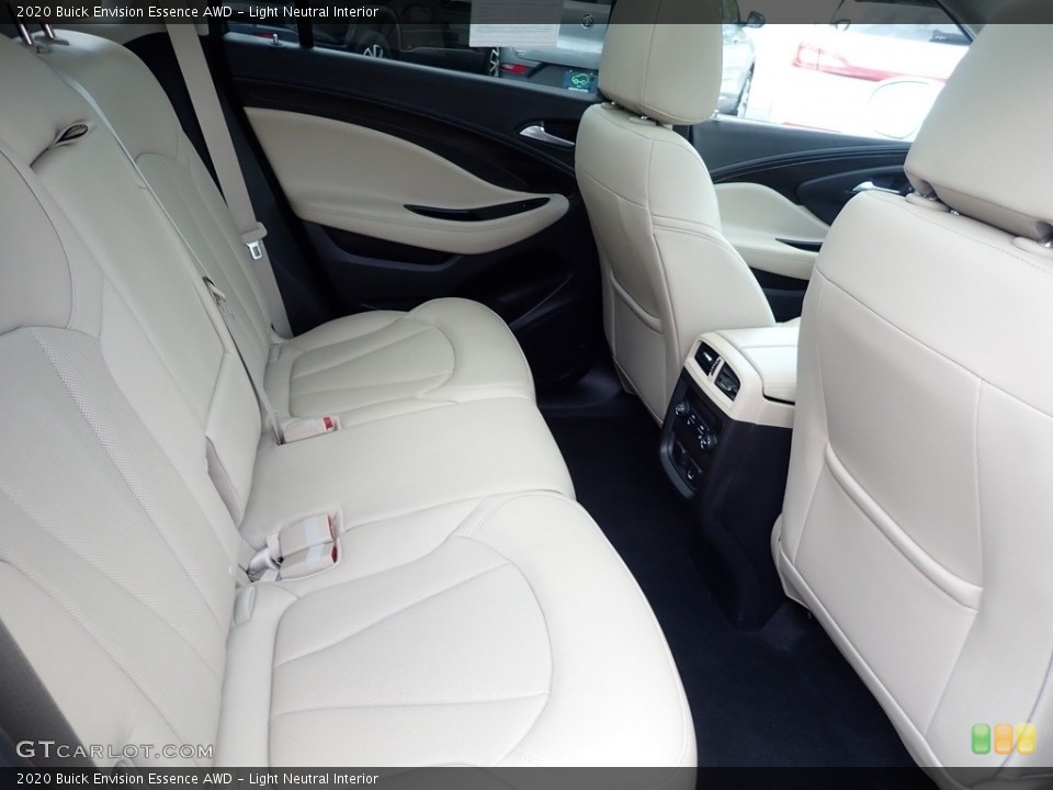 Light Neutral Interior Rear Seat for the 2020 Buick Envision Essence AWD #146399261