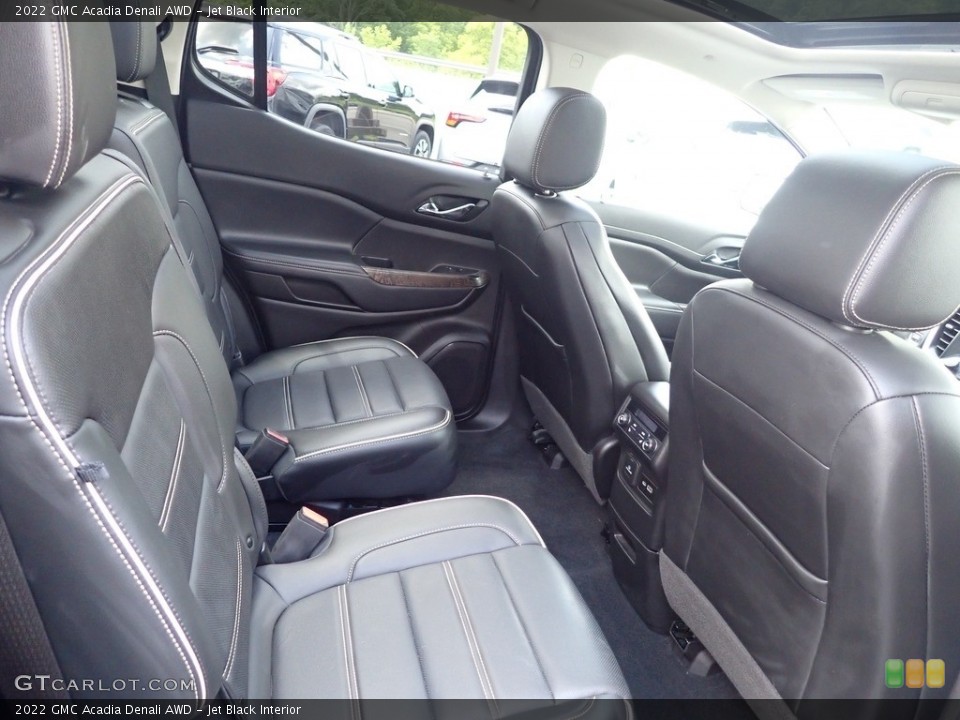 Jet Black Interior Rear Seat for the 2022 GMC Acadia Denali AWD #146399975