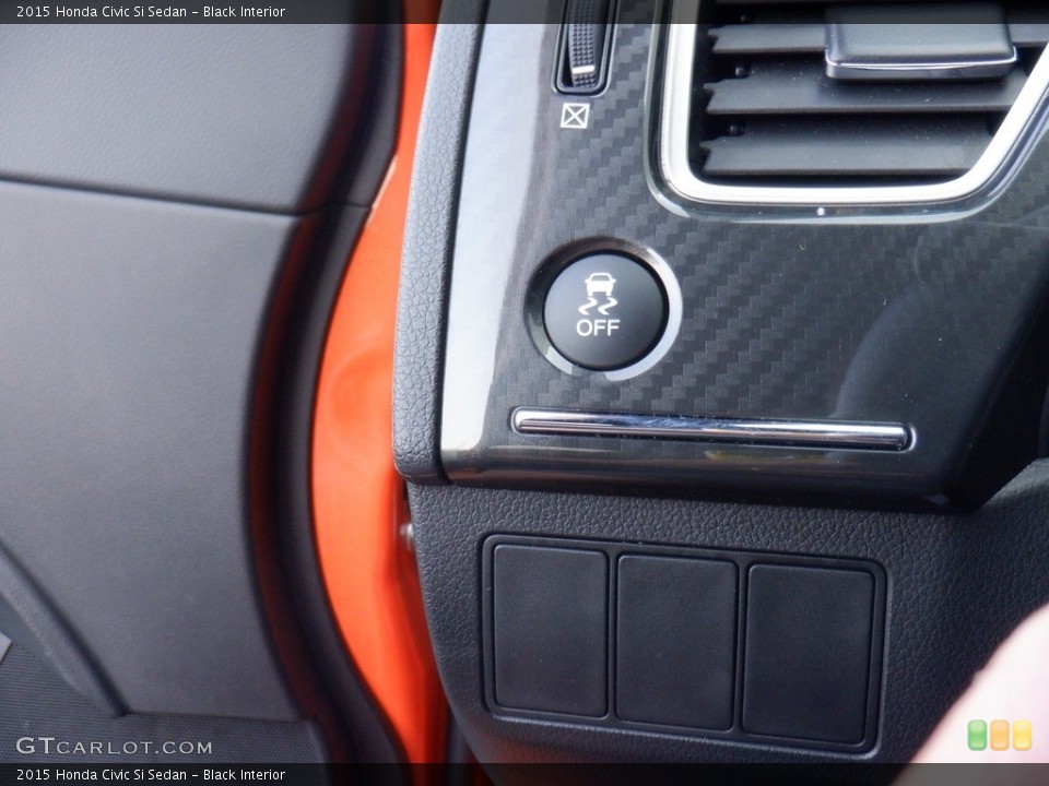 Black Interior Controls for the 2015 Honda Civic Si Sedan #146400392
