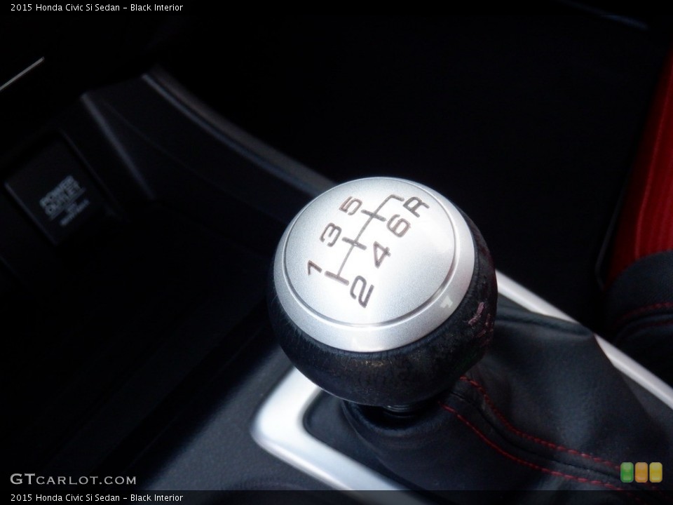 Black Interior Transmission for the 2015 Honda Civic Si Sedan #146400458