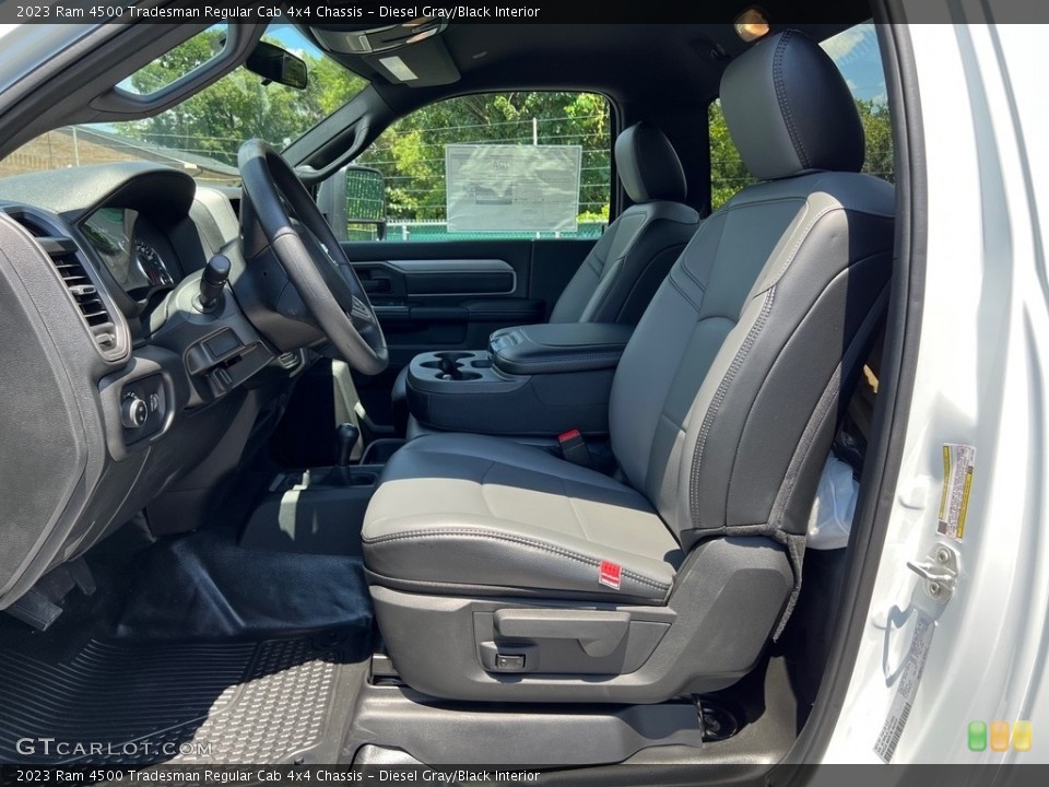 Diesel Gray/Black Interior Photo for the 2023 Ram 4500 Tradesman Regular Cab 4x4 Chassis #146402207