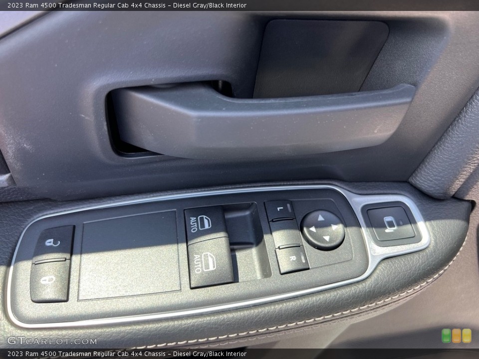 Diesel Gray/Black Interior Door Panel for the 2023 Ram 4500 Tradesman Regular Cab 4x4 Chassis #146402222