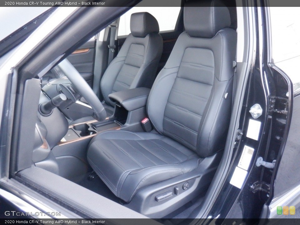 Black Interior Front Seat for the 2020 Honda CR-V Touring AWD Hybrid #146402306