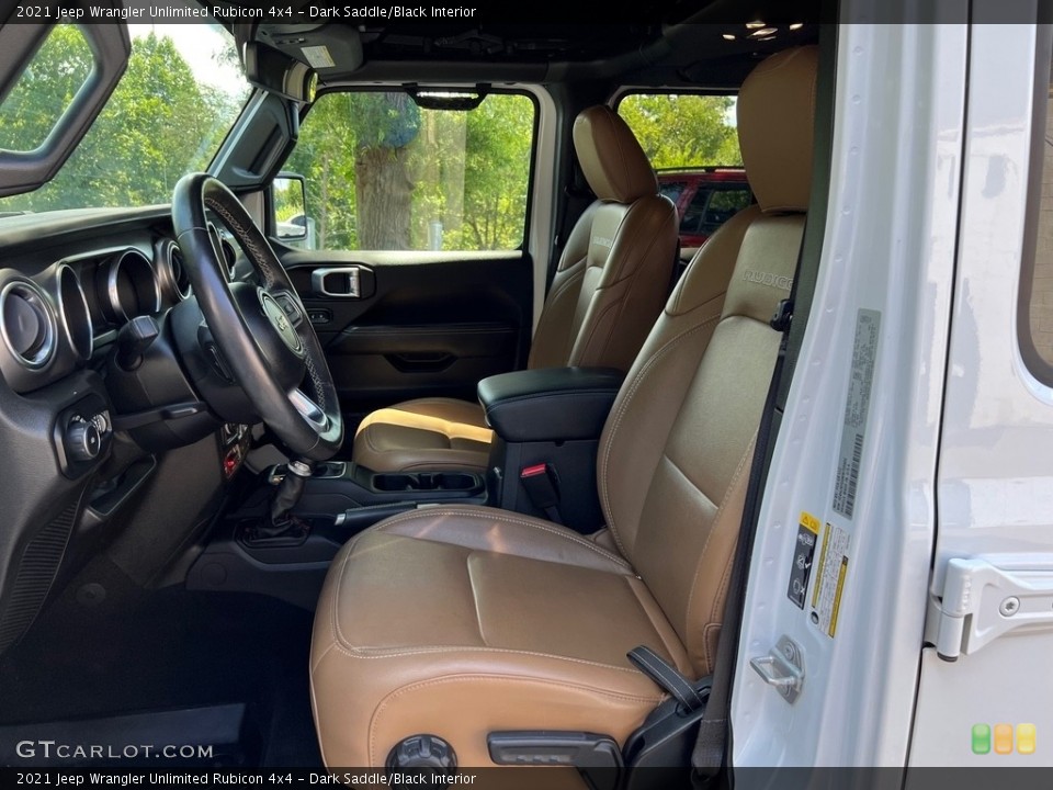 Dark Saddle/Black 2021 Jeep Wrangler Unlimited Interiors