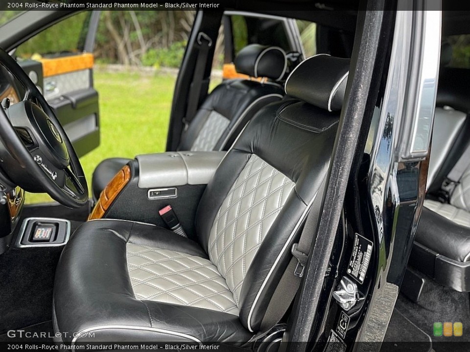 Black/Silver 2004 Rolls-Royce Phantom Interiors