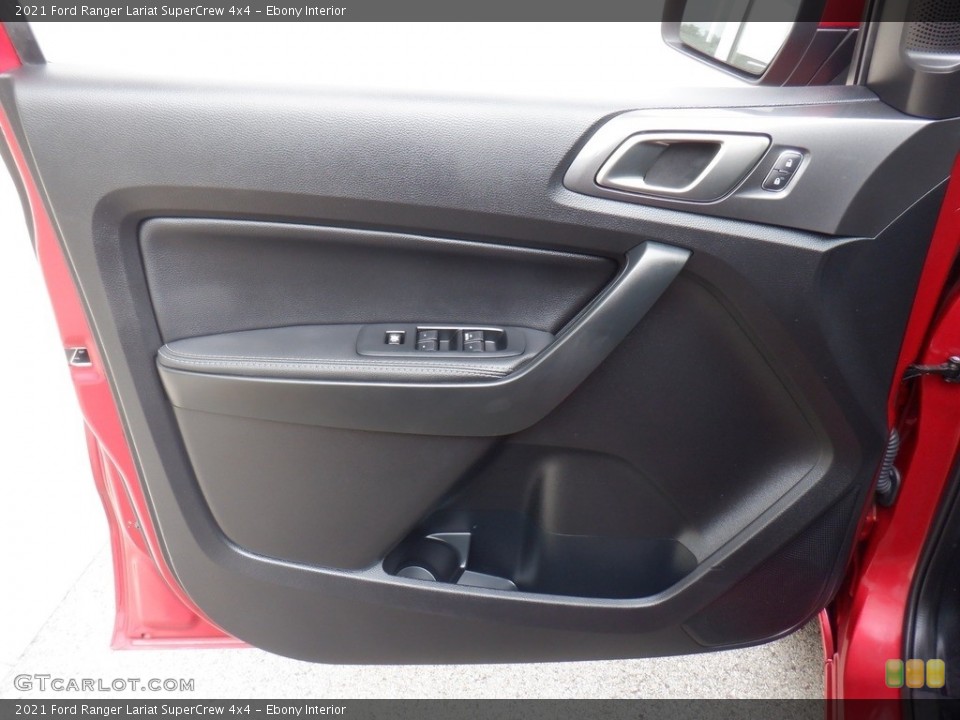 Ebony Interior Door Panel for the 2021 Ford Ranger Lariat SuperCrew 4x4 #146404965
