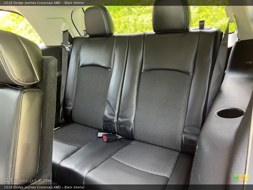 Black Interior Rear Seat for the 2018 Dodge Journey Crossroad AWD #146406477