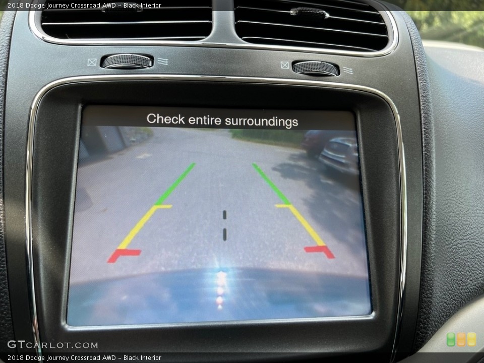 Black Interior Controls for the 2018 Dodge Journey Crossroad AWD #146406639