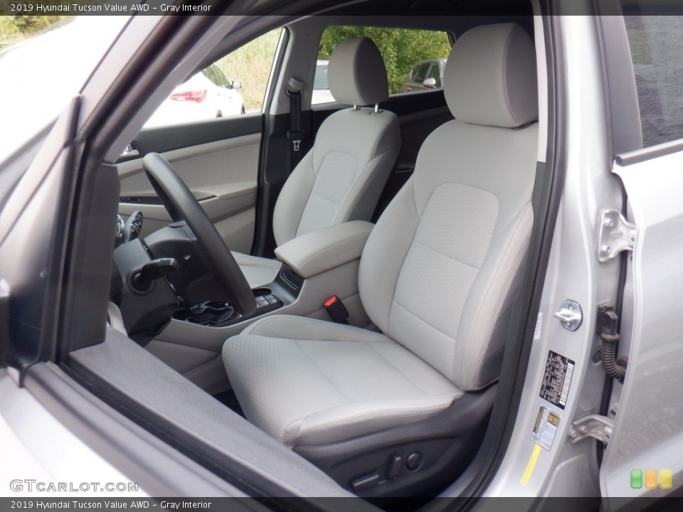 Gray Interior Front Seat for the 2019 Hyundai Tucson Value AWD #146407014