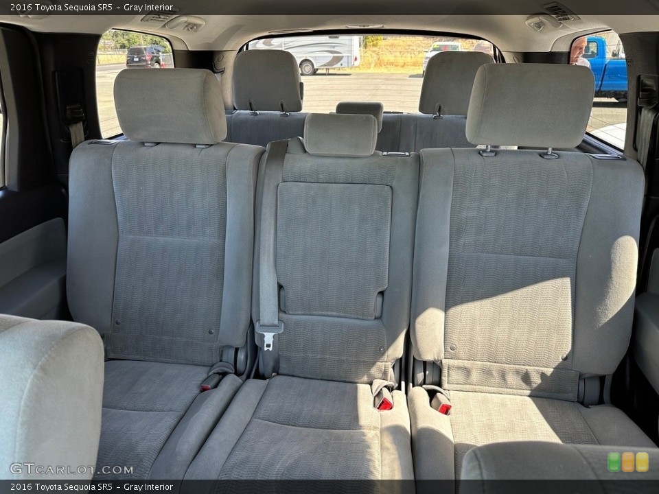 Gray Interior Rear Seat for the 2016 Toyota Sequoia SR5 #146407635