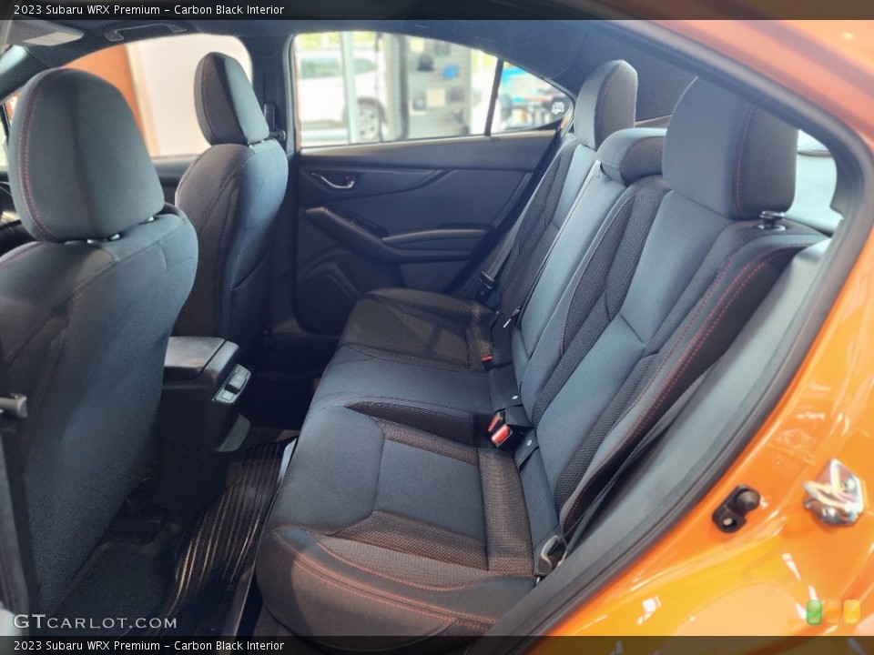 Carbon Black Interior Rear Seat for the 2023 Subaru WRX Premium #146410429