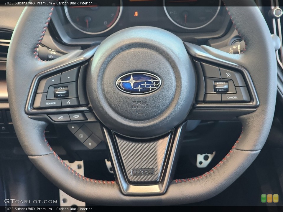 Carbon Black Interior Steering Wheel for the 2023 Subaru WRX Premium #146410531