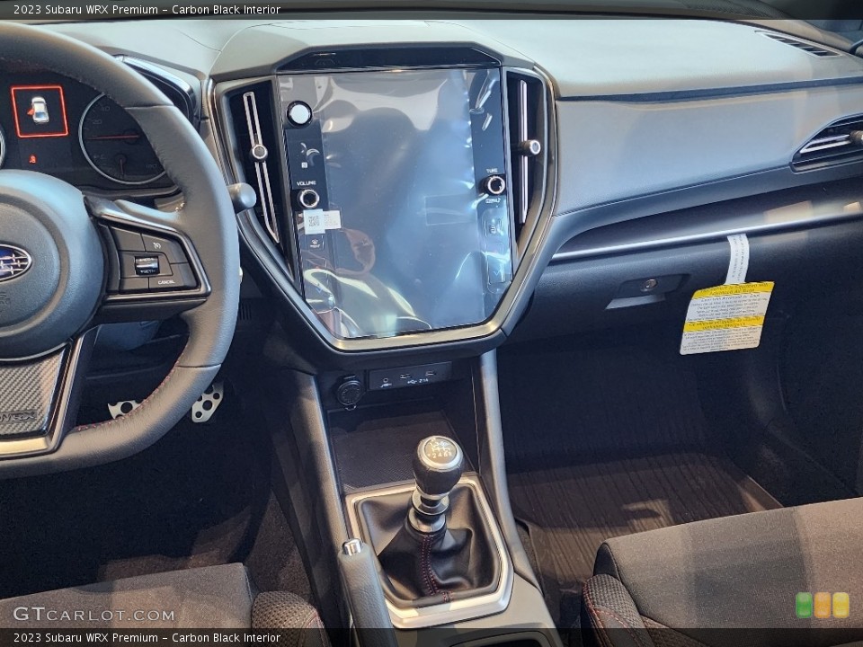 Carbon Black Interior Dashboard for the 2023 Subaru WRX Premium #146410570