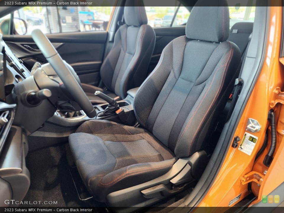 Carbon Black Interior Front Seat for the 2023 Subaru WRX Premium #146410585