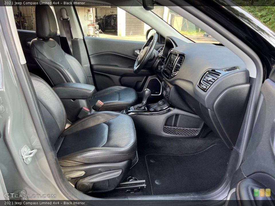 Black 2021 Jeep Compass Interiors