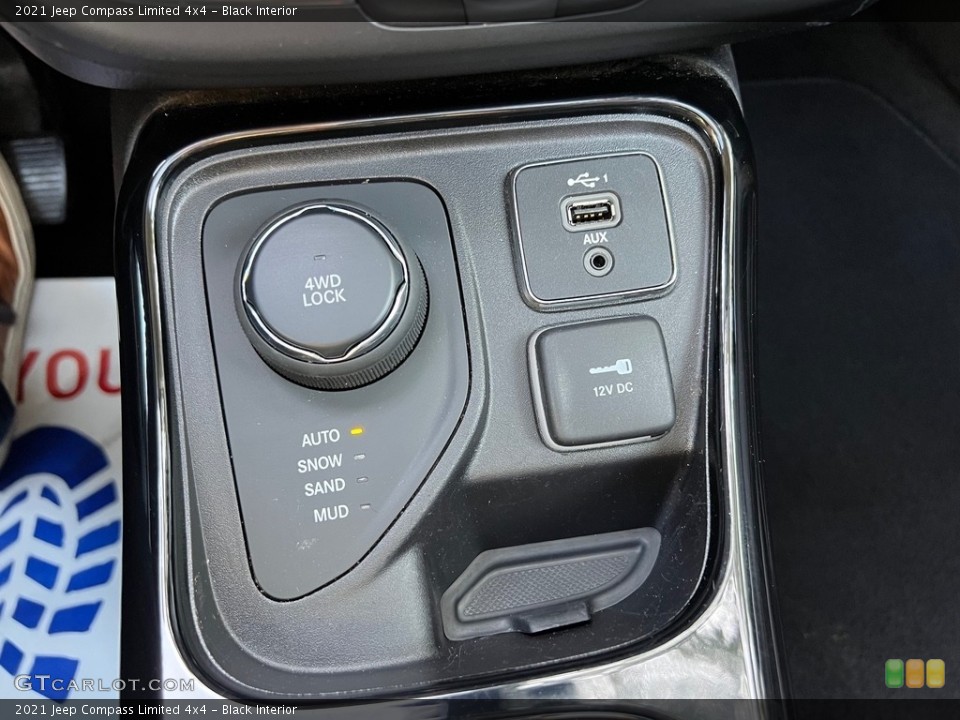 Black Interior Transmission for the 2021 Jeep Compass Limited 4x4 #146411617