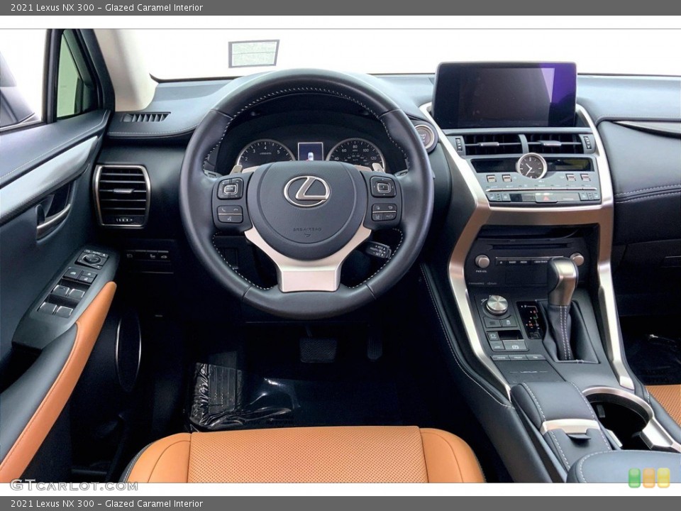 Glazed Caramel Interior Dashboard for the 2021 Lexus NX 300 #146411806