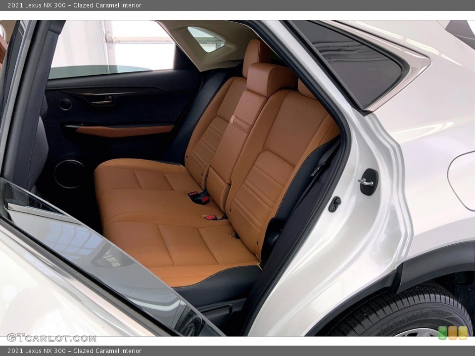 Glazed Caramel Interior Rear Seat for the 2021 Lexus NX 300 #146412064