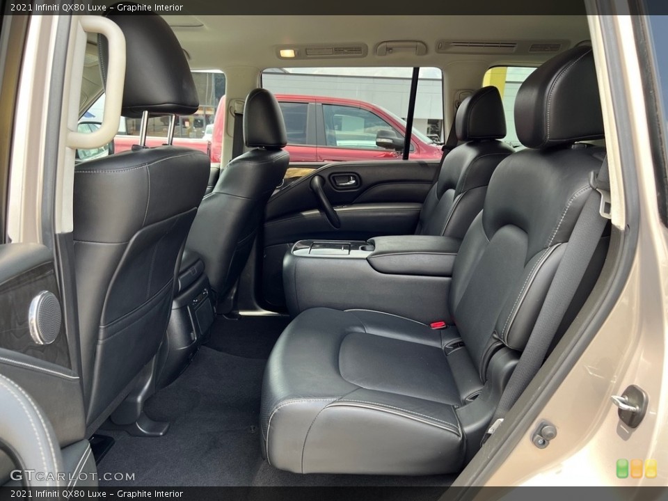 Graphite Interior Rear Seat for the 2021 Infiniti QX80 Luxe #146412478