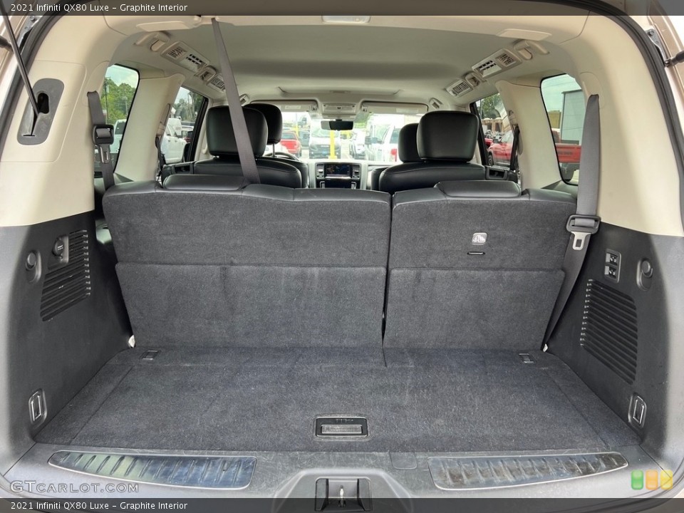 Graphite Interior Trunk for the 2021 Infiniti QX80 Luxe #146412523