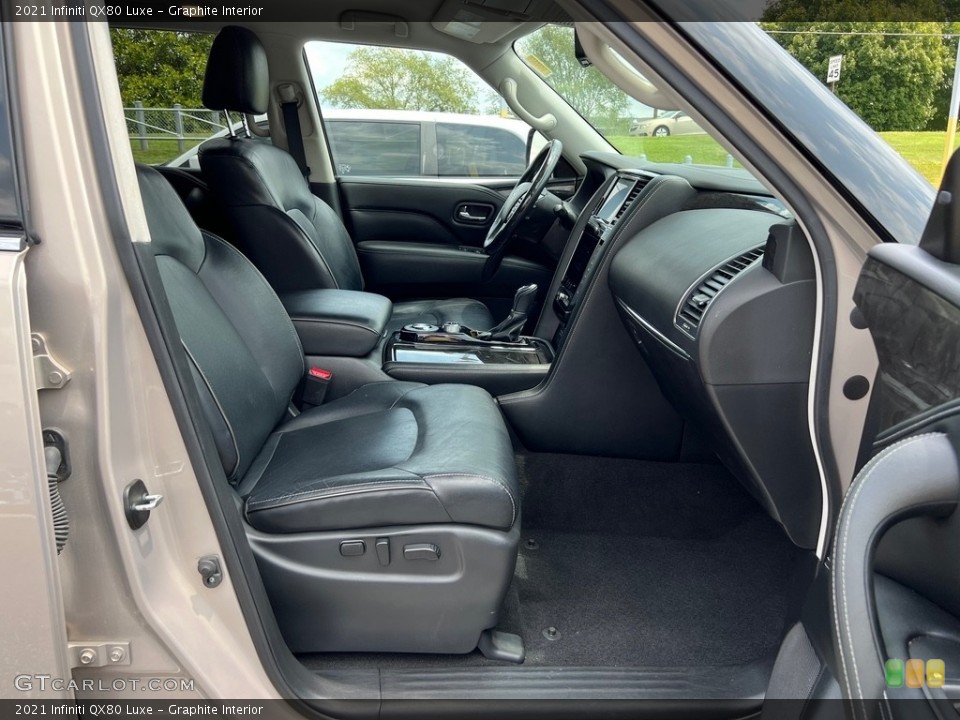 Graphite 2021 Infiniti QX80 Interiors