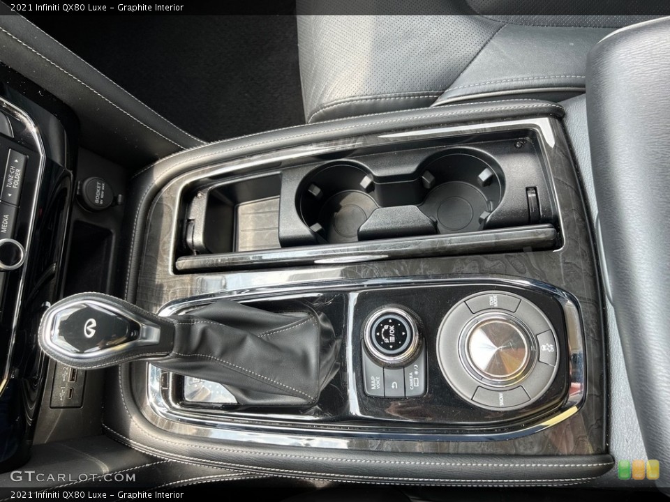 Graphite Interior Transmission for the 2021 Infiniti QX80 Luxe #146412724