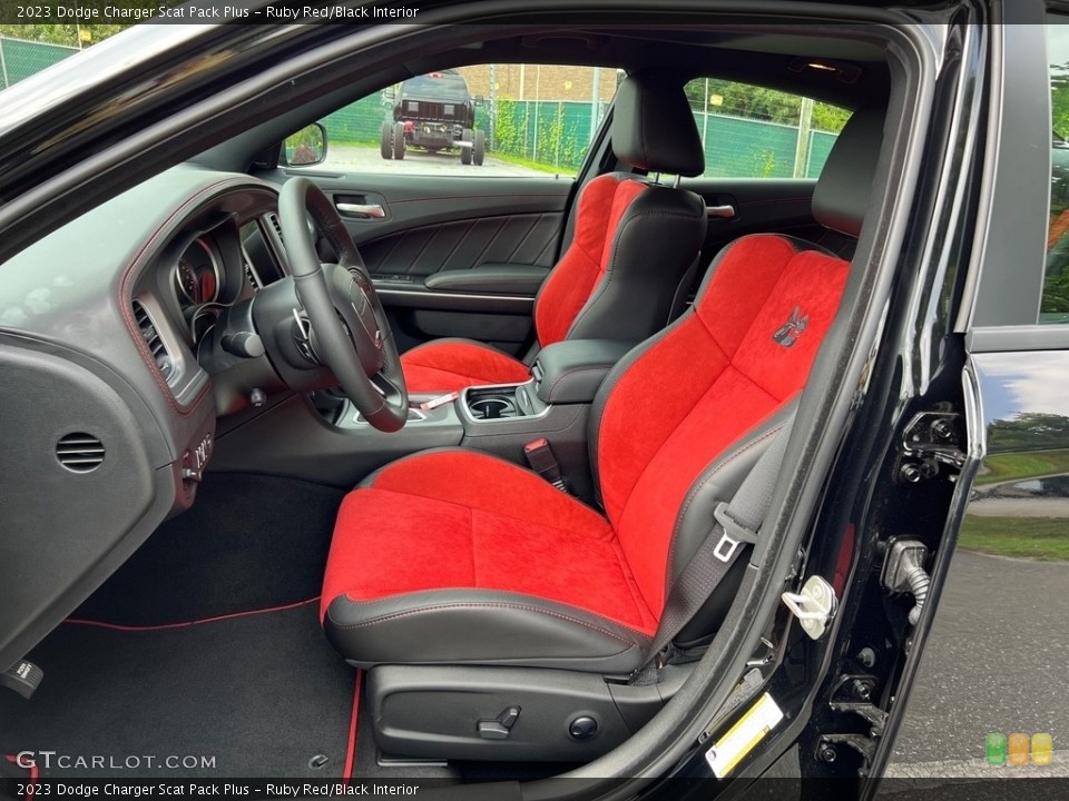 Ruby Red/Black Interior Photo for the 2023 Dodge Charger Scat Pack Plus #146412985