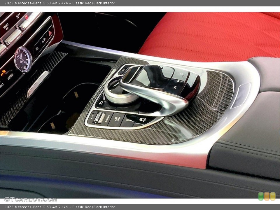 Classic Red/Black Interior Controls for the 2023 Mercedes-Benz G 63 AMG 4x4 #146415388