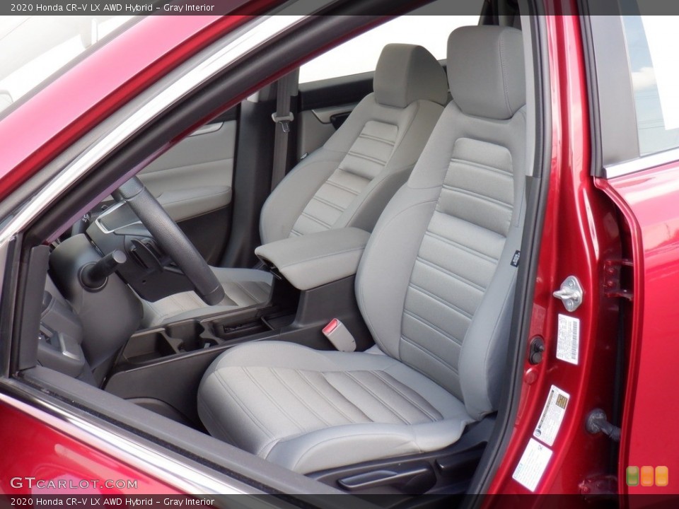 Gray Interior Front Seat for the 2020 Honda CR-V LX AWD Hybrid #146415994