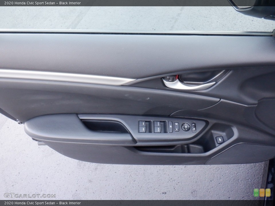 Black Interior Door Panel for the 2020 Honda Civic Sport Sedan #146416954