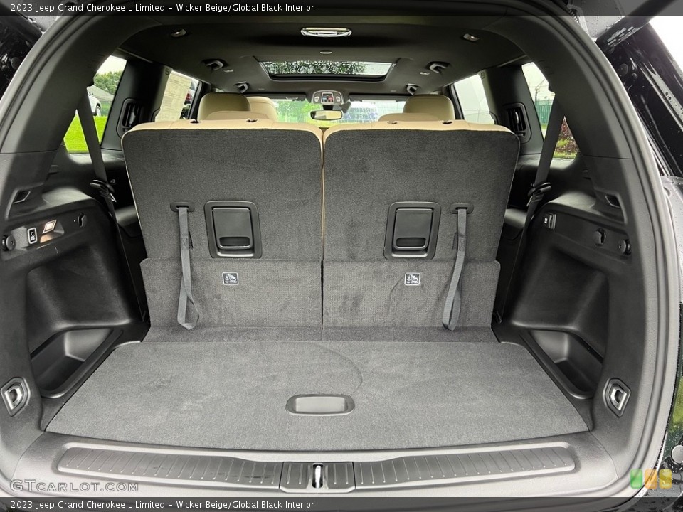 Wicker Beige/Global Black Interior Trunk for the 2023 Jeep Grand Cherokee L Limited #146418112