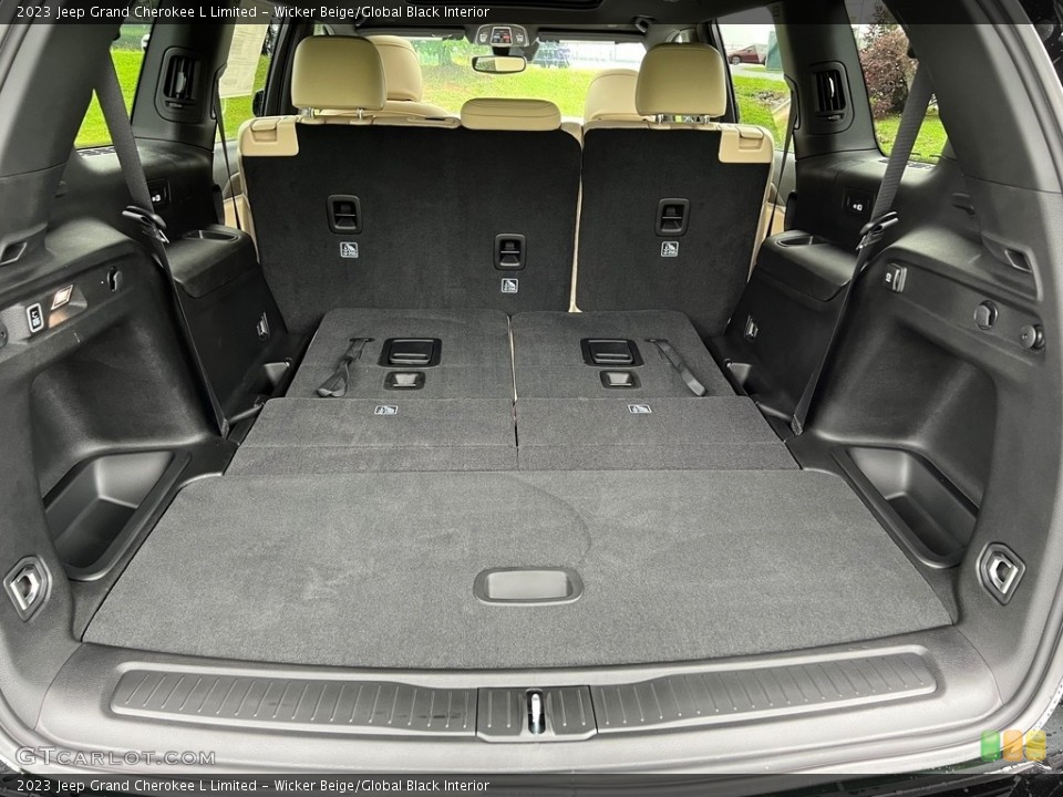 Wicker Beige/Global Black Interior Trunk for the 2023 Jeep Grand Cherokee L Limited #146418118