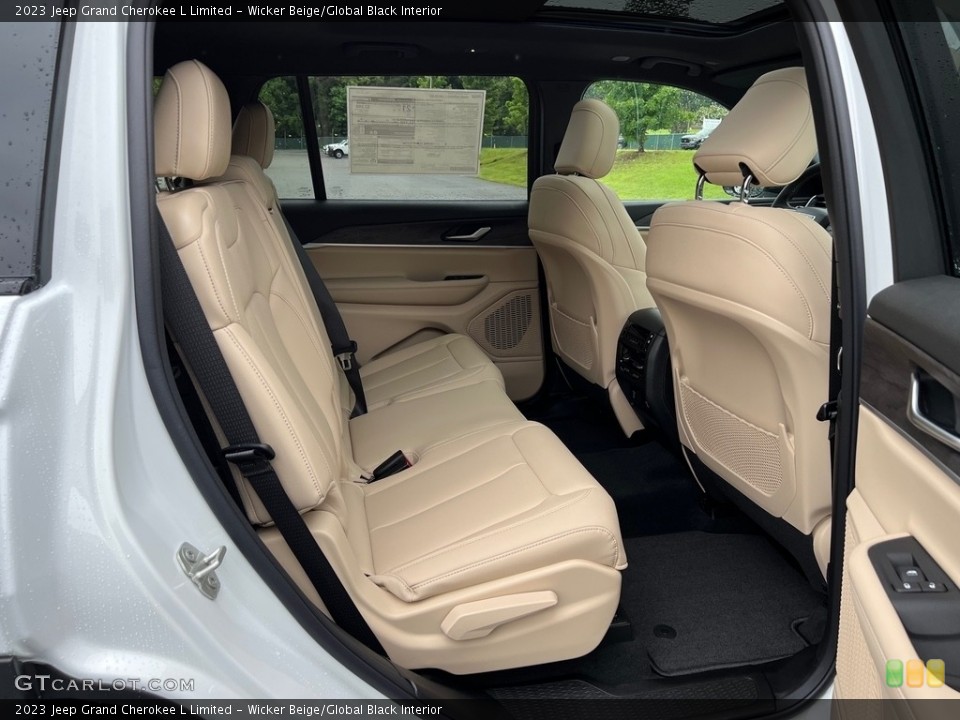Wicker Beige/Global Black Interior Rear Seat for the 2023 Jeep Grand Cherokee L Limited #146418526
