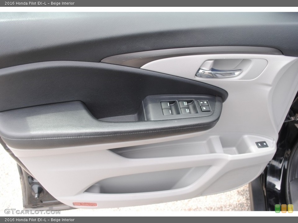 Beige Interior Door Panel for the 2016 Honda Pilot EX-L #146419479