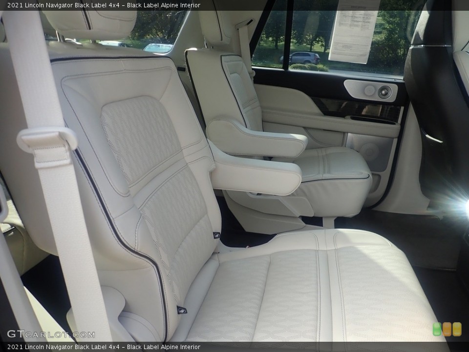 Black Label Alpine Interior Rear Seat for the 2021 Lincoln Navigator Black Label 4x4 #146419516