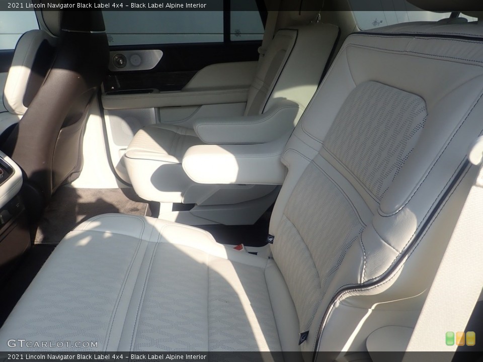 Black Label Alpine Interior Rear Seat for the 2021 Lincoln Navigator Black Label 4x4 #146419584