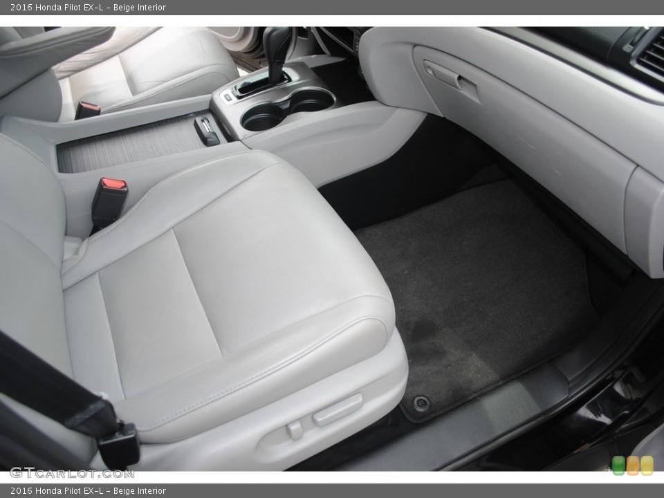 Beige Interior Front Seat for the 2016 Honda Pilot EX-L #146419936