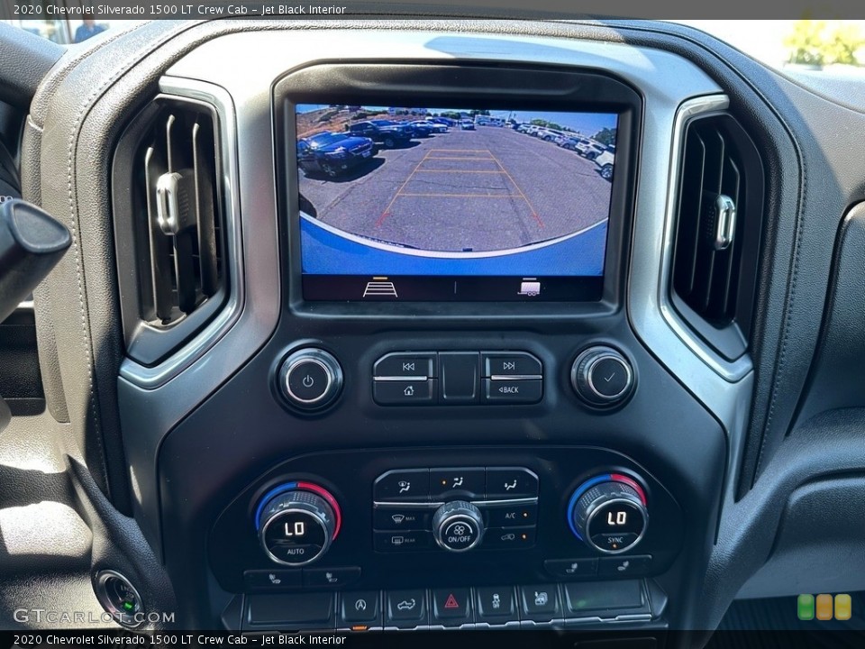 Jet Black Interior Controls for the 2020 Chevrolet Silverado 1500 LT Crew Cab #146420182