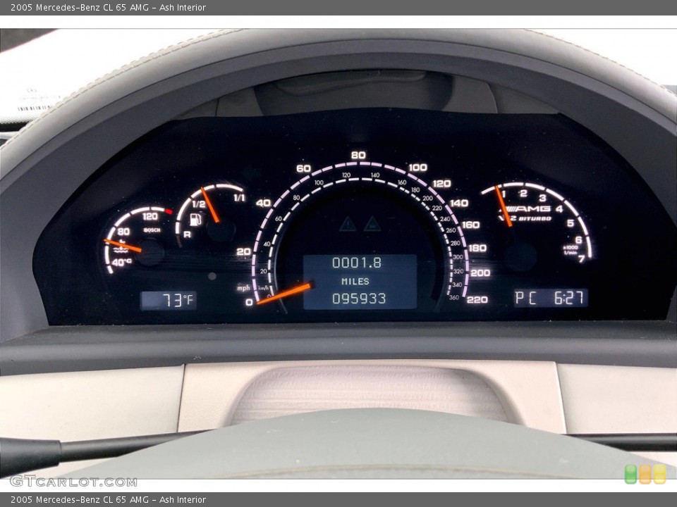 Ash Interior Gauges for the 2005 Mercedes-Benz CL 65 AMG #146420248