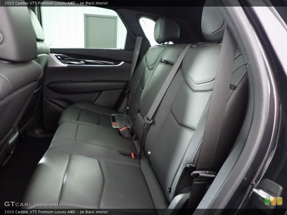 Jet Black Interior Rear Seat for the 2020 Cadillac XT5 Premium Luxury AWD #146420608