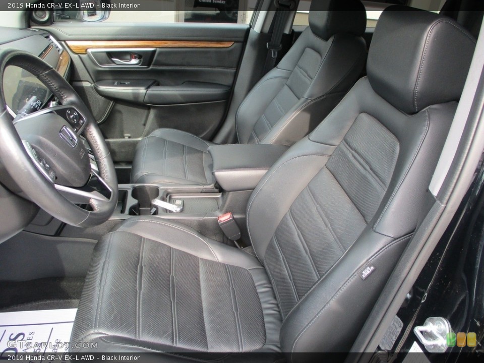 Black Interior Photo for the 2019 Honda CR-V EX-L AWD #146421868