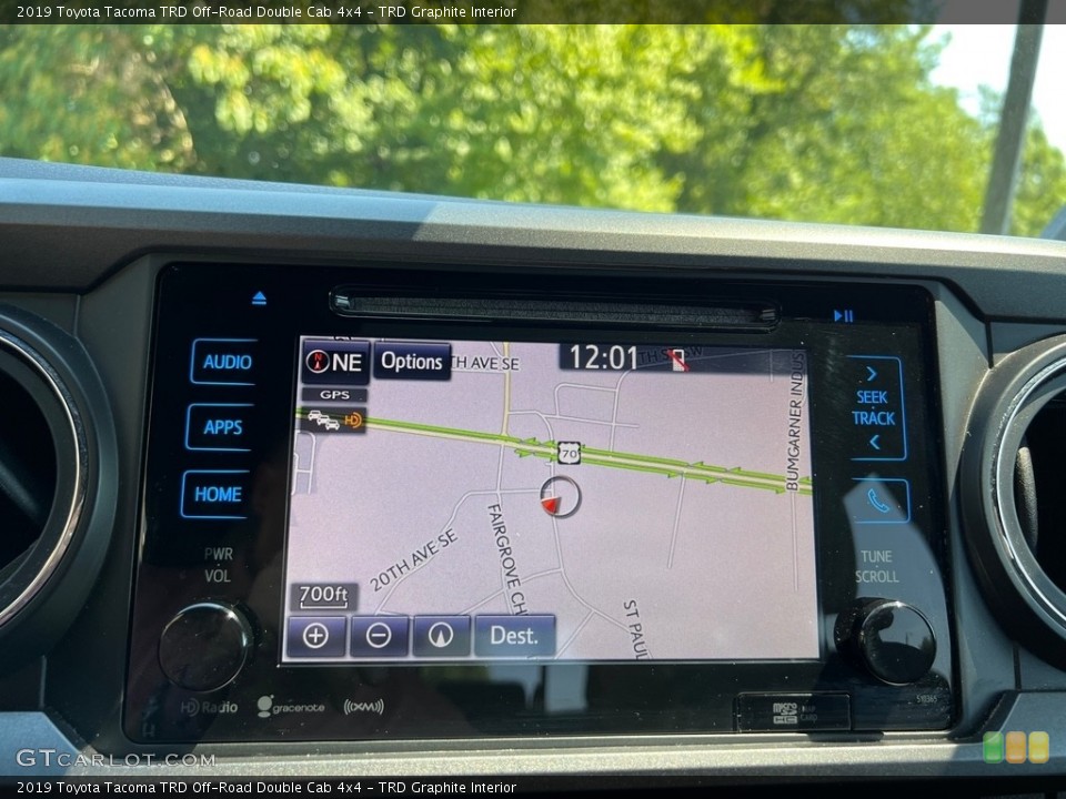 TRD Graphite Interior Navigation for the 2019 Toyota Tacoma TRD Off-Road Double Cab 4x4 #146422393