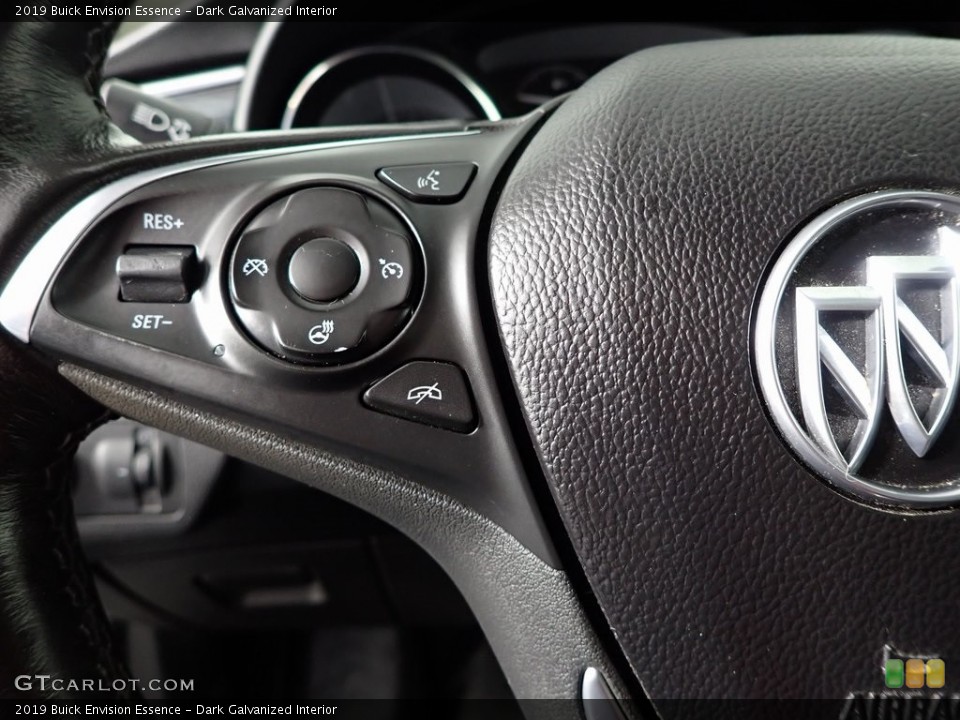 Dark Galvanized Interior Steering Wheel for the 2019 Buick Envision Essence #146425924