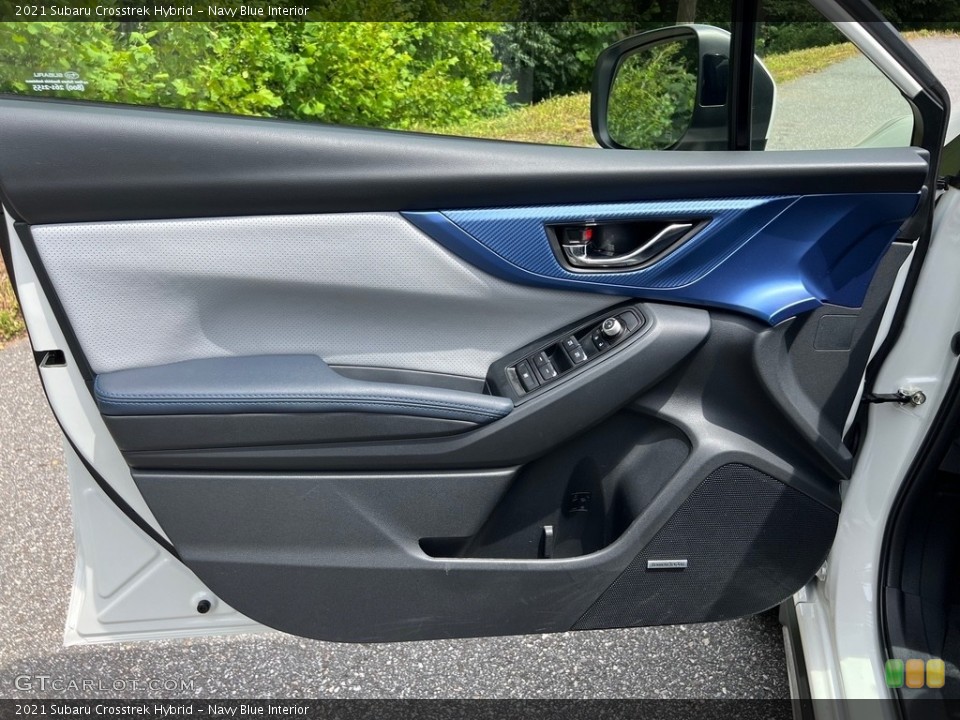 Navy Blue Interior Door Panel for the 2021 Subaru Crosstrek Hybrid #146426235