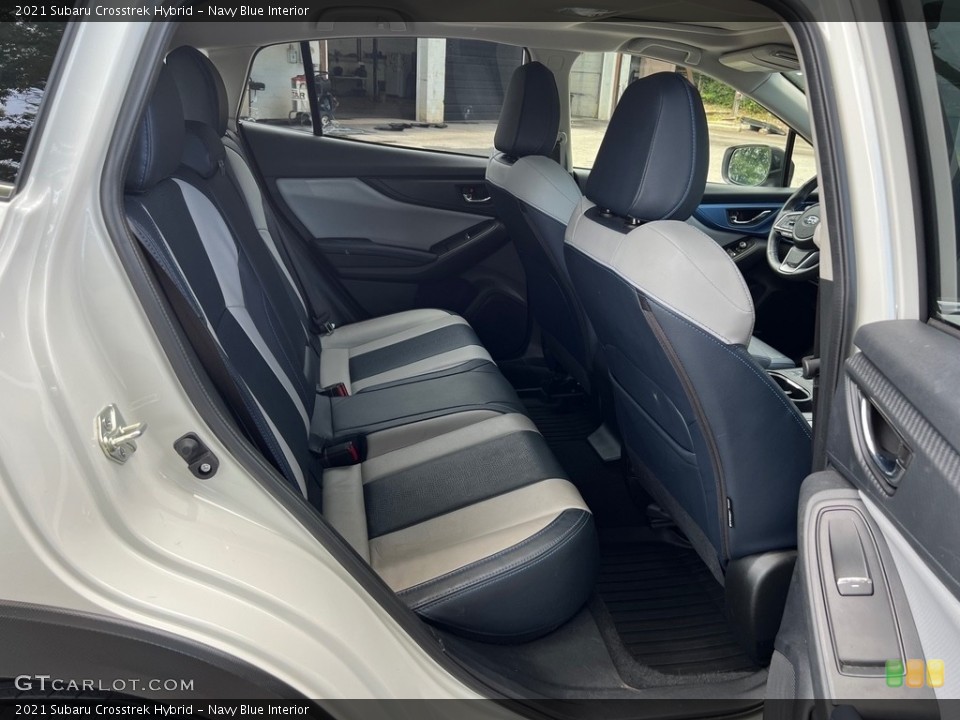 Navy Blue Interior Rear Seat for the 2021 Subaru Crosstrek Hybrid #146426286