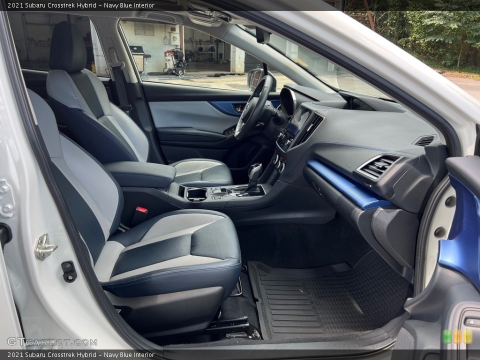 Navy Blue Interior Front Seat for the 2021 Subaru Crosstrek Hybrid #146426298