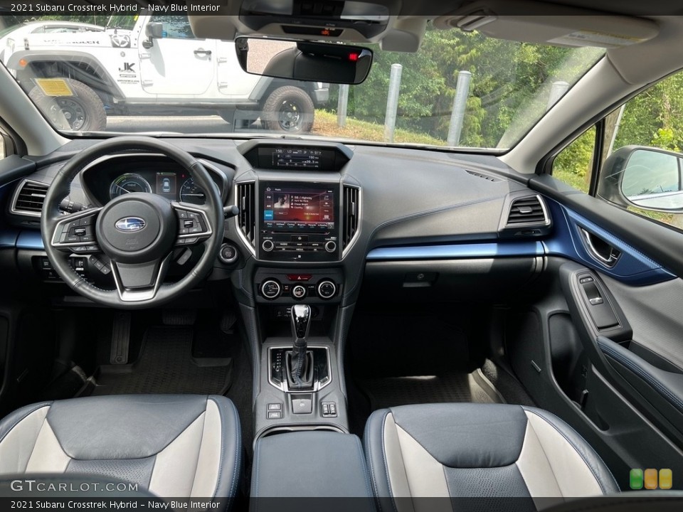 Navy Blue Interior Front Seat for the 2021 Subaru Crosstrek Hybrid #146426310