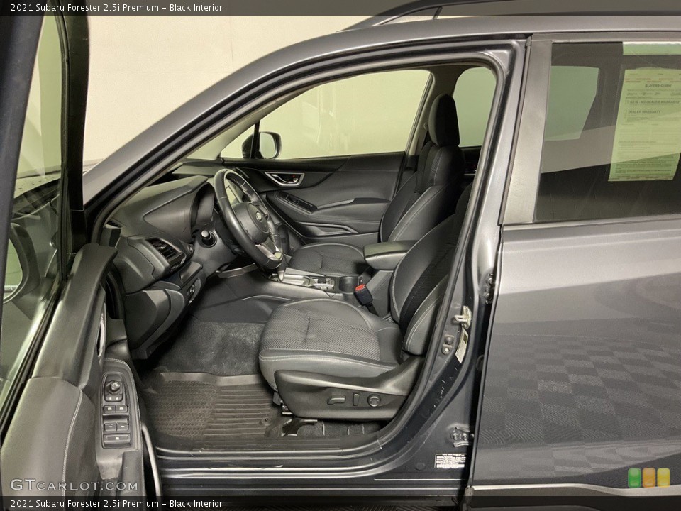 Black 2021 Subaru Forester Interiors